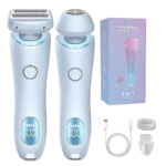 Aparat de ras electric Albastru pentru femei 2 in 1 - imagine 3