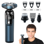 Aparat de ras profesional albastru pentru barbati - imagine 3
