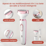 Aparat de ras electric Alb-Roz pentru femei 4 in 1 - imagine 6