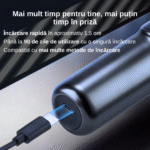 Aparat de ras profesional albastru pentru barbati - imagine 6