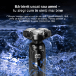 Aparat de ras profesional negru pentru barbati - imagine 8