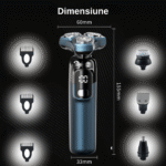 Aparat de ras profesional albastru pentru barbati - imagine 9