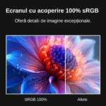 Extensie 2 ecrane pentru laptop, 2*16 inch, full HD, IPS, sRGB 100%, 2560*1600, USB Type-C/USB TypeA/HDMI, compatibilitate multipla, design portabil, reglabil, geanta cadou, gri - imagine 7
