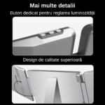 Extensie 2 ecrane pentru laptop, 2*16 inch, full HD, IPS, sRGB 100%, 2560*1600, USB Type-C/USB TypeA/HDMI, compatibilitate multipla, design portabil, reglabil, geanta cadou, gri - imagine 6