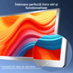 Extensie 3 ecrane pentru laptop, 3*16 inch, full HD, IPS, sRGB 100%, 1920*1200, USB Type-C/USB Type-A, compatibilitate multipla, design portabil, reglabil, geanta cadou, gri - imagine 6